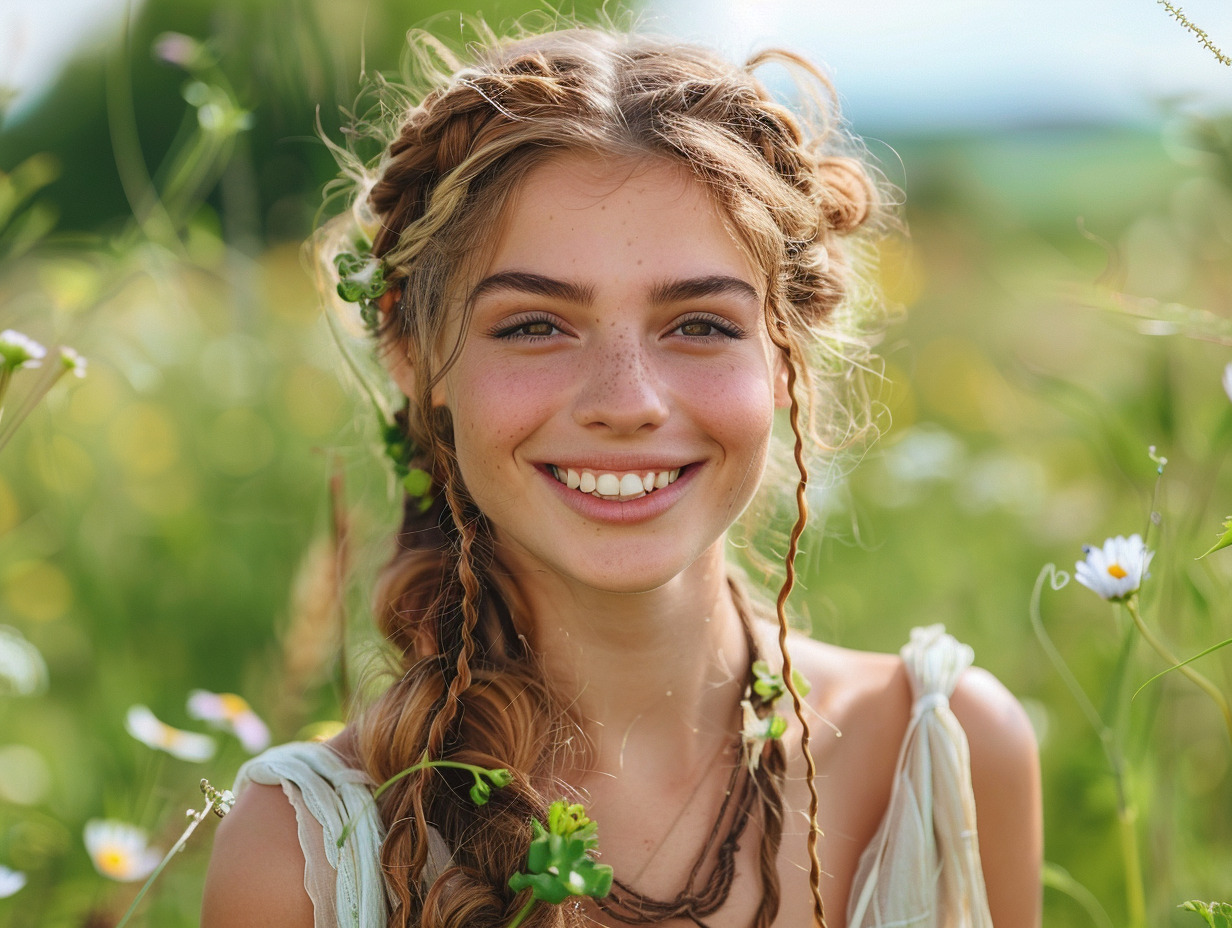 coiffure bohème